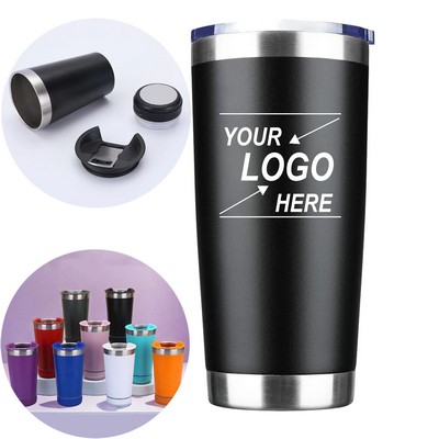 16 oz Tumbler with Speaker and Bottle Opener