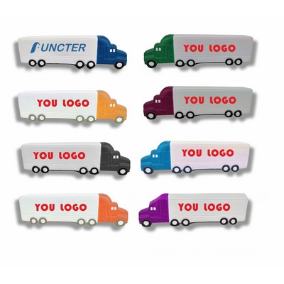 Heavy Duty Trucks Stress Reliever PU Foam Toy Duty Trucks Model Decoration Pressure Relief Grip Ball