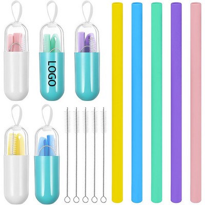 Reusable Straws with Case