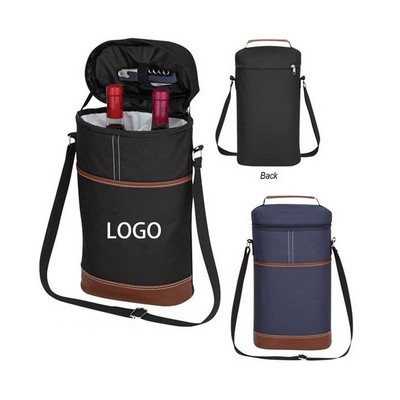 Double Wine Cooler Bag
