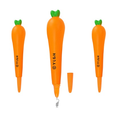 Stress Foam Carrot Pen