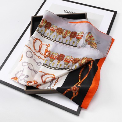 28" x 28" Stain Square Scarf Neck Scarves Kerchief Neckerchief Headband Handbags Wrap Scarf #5