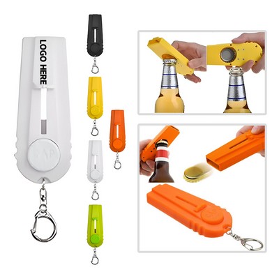 Launcher Shooter Gun bottle opener Keychain