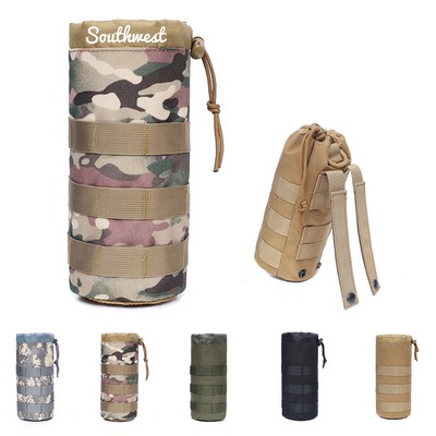 Nylon Tactical Water Bottle Pouch