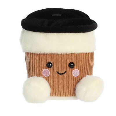 5" Coffee Cup Bean Bag Line Plush Toy