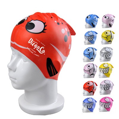 Children Fish Swim Cap
