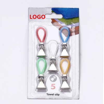 Metal Hanging Towels Clip