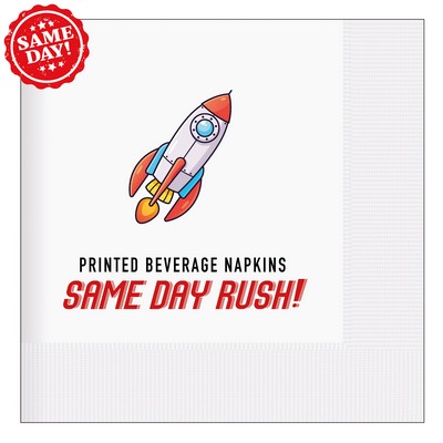 Same Day Rush - Cocktail Napkins!