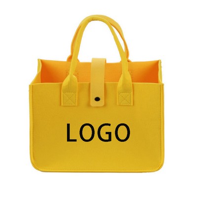 Felt Tote Shoppping Bag with Handle