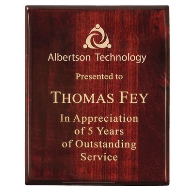 Premium Rosewood Piano Finish Plaque