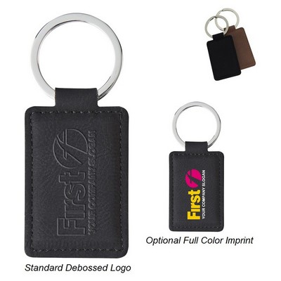 Leatherette Executive Key Tag