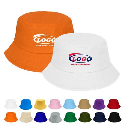 Unisex Summer Cotton Bucket Hat