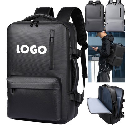 Multi-Functional Men'S Business Large Capacity Computer Backpack