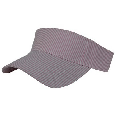 Lightweight Cotton Seersucker Visor