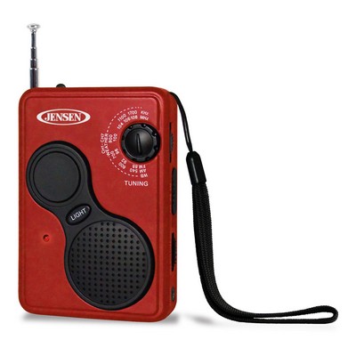 Jensen Audio Am/Fm Weather Band Radio w/Flashlight