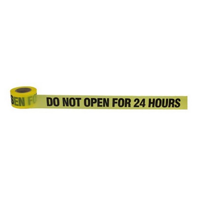 Barrier Tape (Do Not Open For 24 Hours)