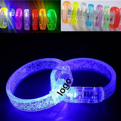 Custom Flashing LED Wristband/Illuminated Bracelet