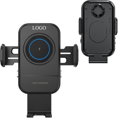 Car Phone Holder With Wireless Charger