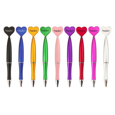 Ballpoint Pen Love Heart Shape