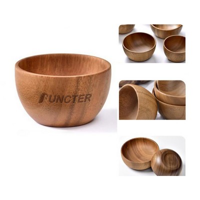 Acacia Wood Salad Bowl 8 oz.