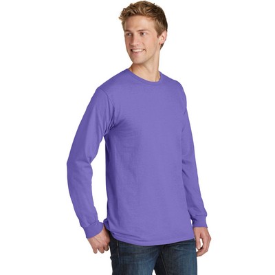 Port & Company Beach Wash Garment-Dyed Long Sleeve Tee