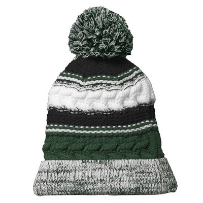 Sport-Tek Pom Pom Team Beanie