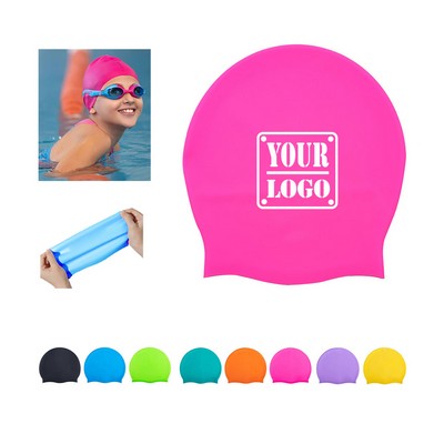 High Elasticity Silicone Swim Cap