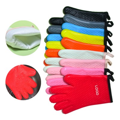 Non-Slip Silicone Heat-Resistant Gloves