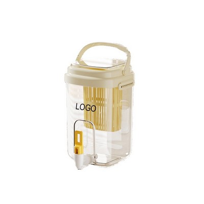 Portable Fruit Tea Bucket with Spigot