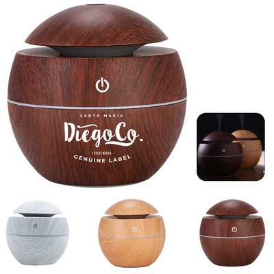 USB Mini Wood-Like Aroma Diffuser