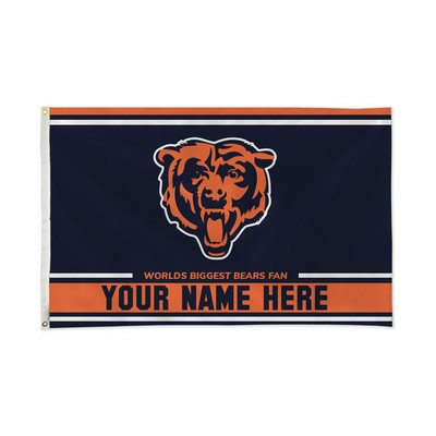 Chicago Bears Personalized NFL® Flag (3'x5')