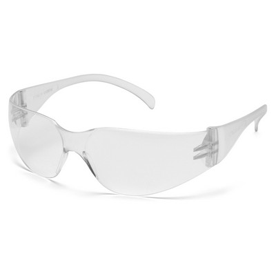 Intruder Safety Glasses, Clear Frame with Clear H2MAX AF Lens