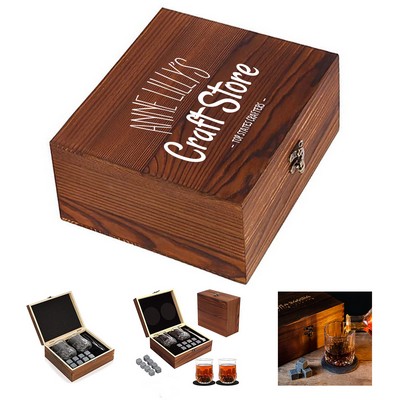 Luxury Whiskey Wine Stone Box
