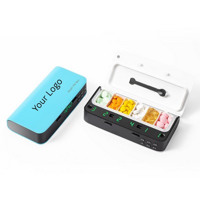 Weekly (7 Days) Smart Pill Dispenser with up to 7 Alarms A Day