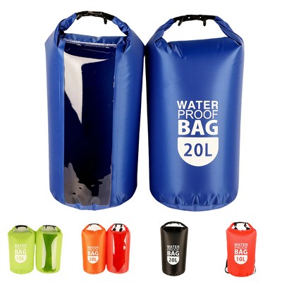 2L / 10L / 20L Dry Bag with Transparent Window
