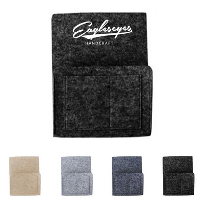 Felt Bedside Storage Bag