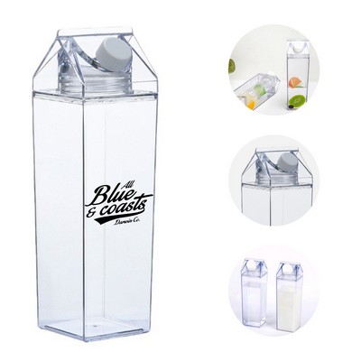 16.9oz Square Water Bottle