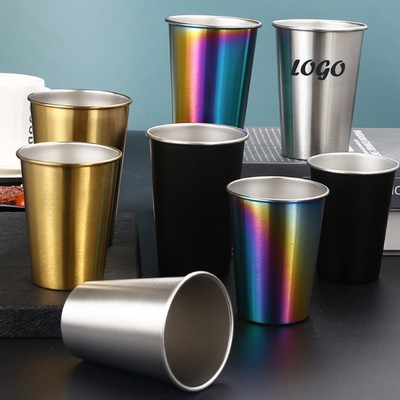 16Oz Stainless Steel Pint Cups