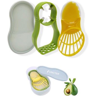 Keeper for Avocado, Container Saver Holder for Avocado Storage Set Kitchen Tool (3" 1)