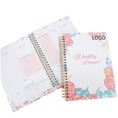 Hard Cover Notepad Weekly Planner