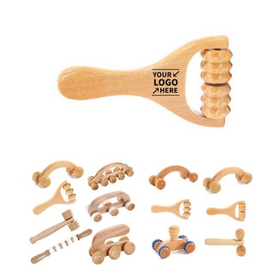 Natural Wood Massage Tool