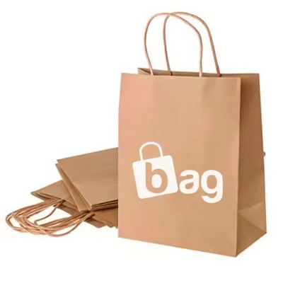 Kraft Paper Bag Shopping Tote