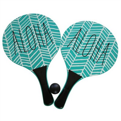 Custom Paddle Ball Game Set