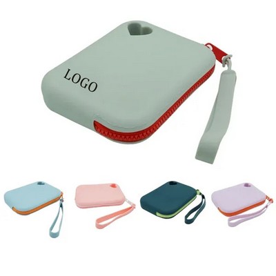 Multi functional silicone coin purse