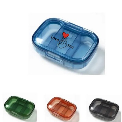 3 Compartment Small Pill Box
