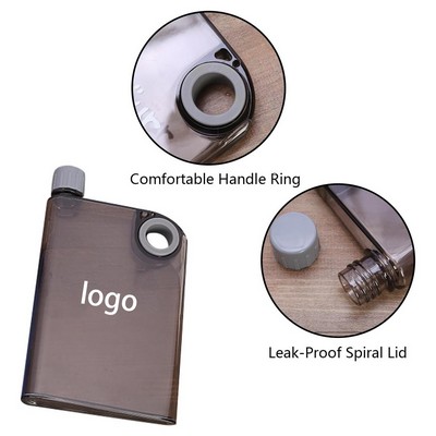 Book-Style Transparent Plastic Tumbler - 12.85oz