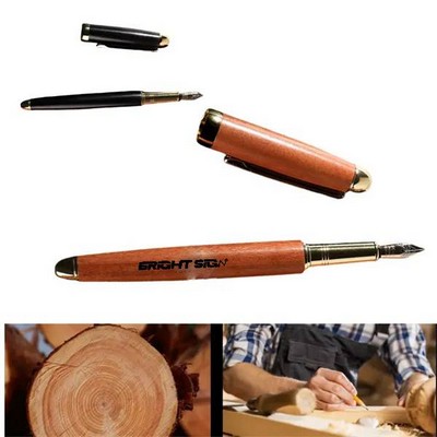 Wooden Fountain Business Pen