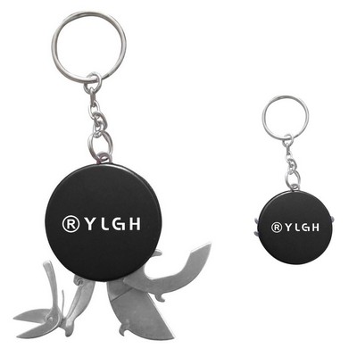 Round Multi Foldable Knife