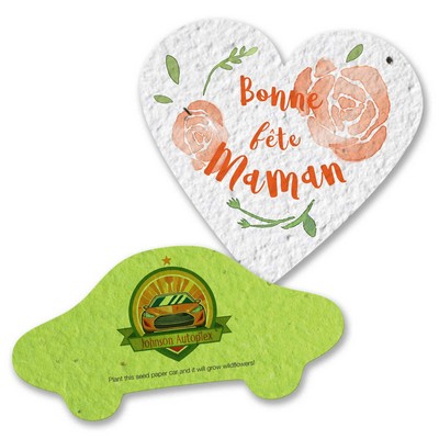 Seed Paper Printed Shapes, Extra Large