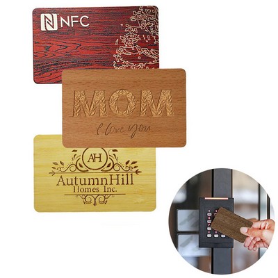 Water Resistant Wooden NFC RFID Blocking Card Assortment